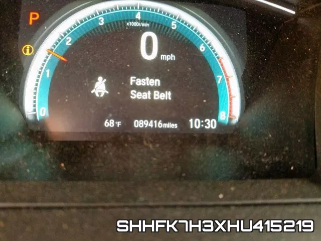 SHHFK7H3XHU415219 фото 9
