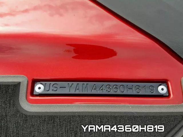 YAMA4360H819 фото 2