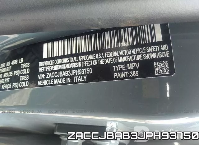 ZACCJBAB3JPH93750 фото 10
