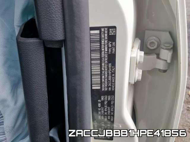 ZACCJBBB1HPE41856 фото 2