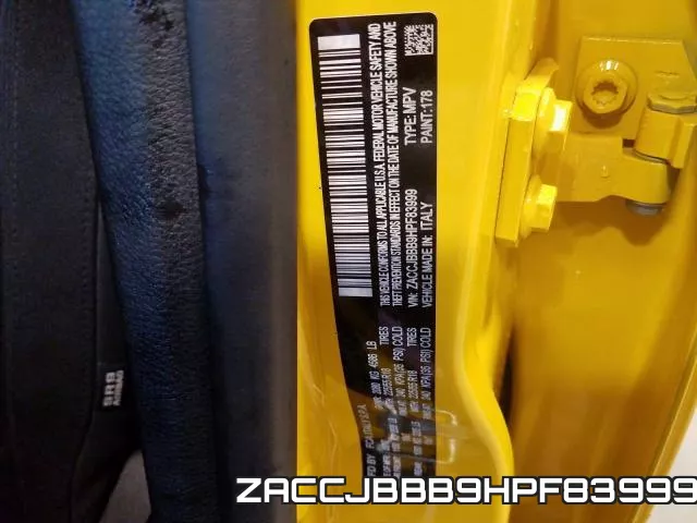 ZACCJBBB9HPF83999 фото 2