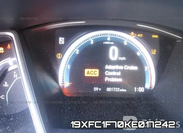 19XFC1F70KE017242 фото 8