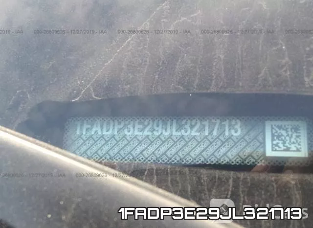 1FADP3E29JL321713 фото 10