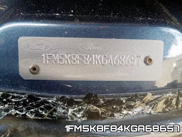 1FM5K8F84KGA68657 фото 2