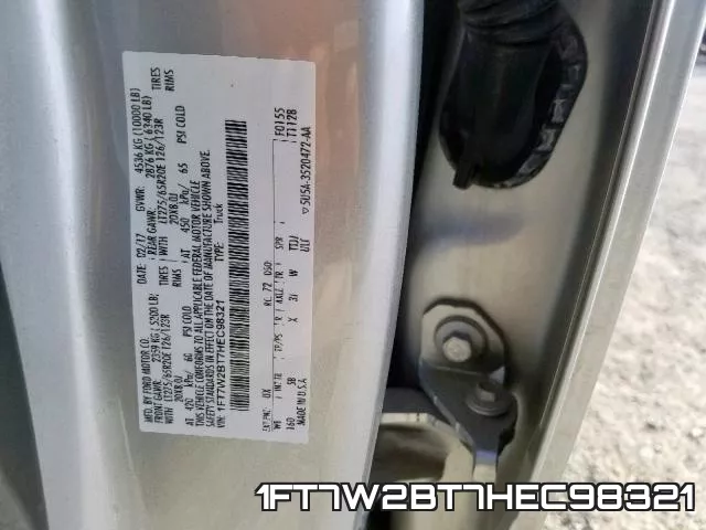 1FT7W2BT7HEC98321 фото 2