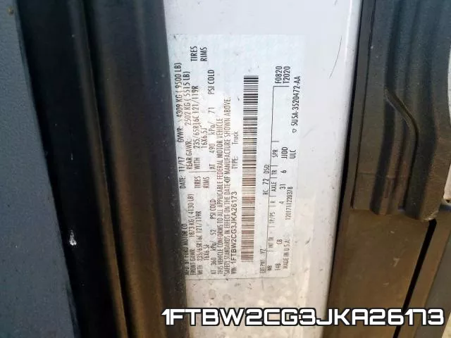 1FTBW2CG3JKA26173 фото 2