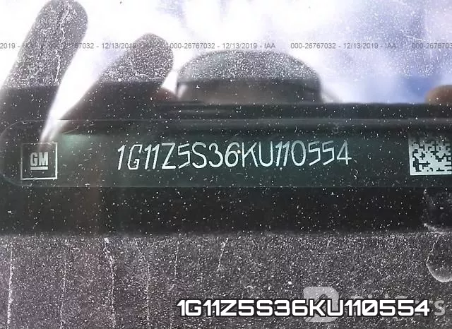 1G11Z5S36KU110554 фото 10