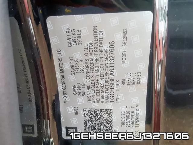 1GCHSBEA6J1327606 фото 2