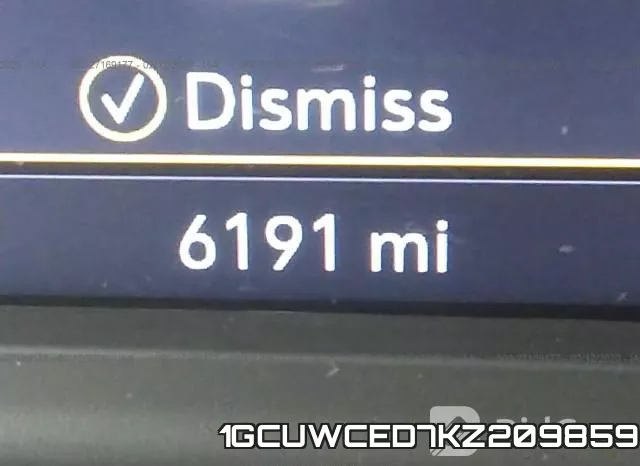 1GCUWCED7KZ209859 фото 8