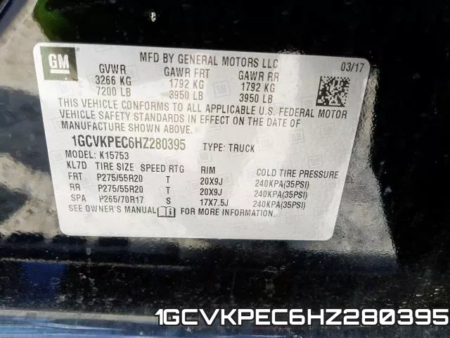 1GCVKPEC6HZ280395 фото 2