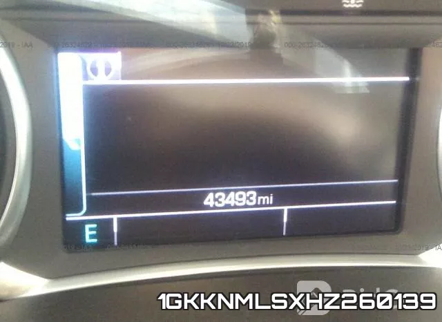 1GKKNMLSXHZ260139 фото 8