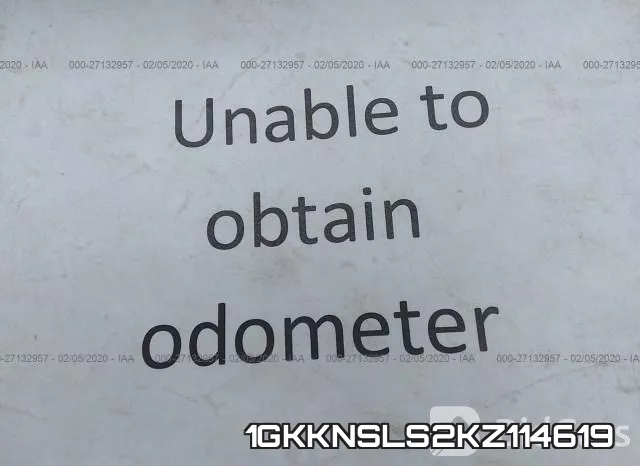 1GKKNSLS2KZ114619 фото 8