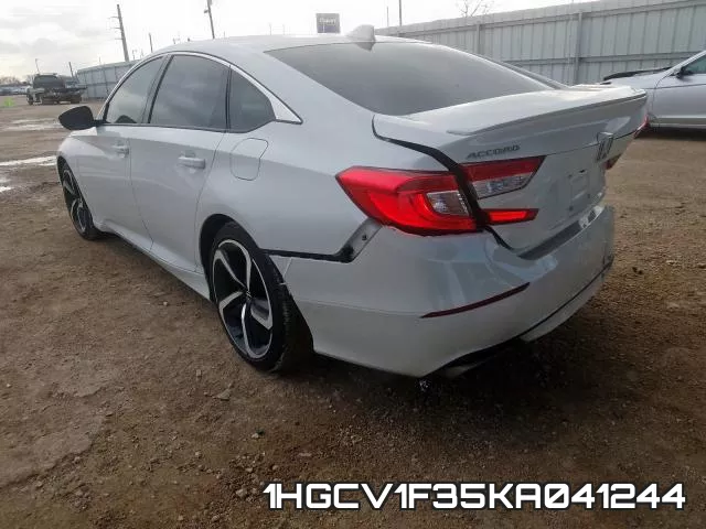 1HGCV1F35KA041244 фото 4