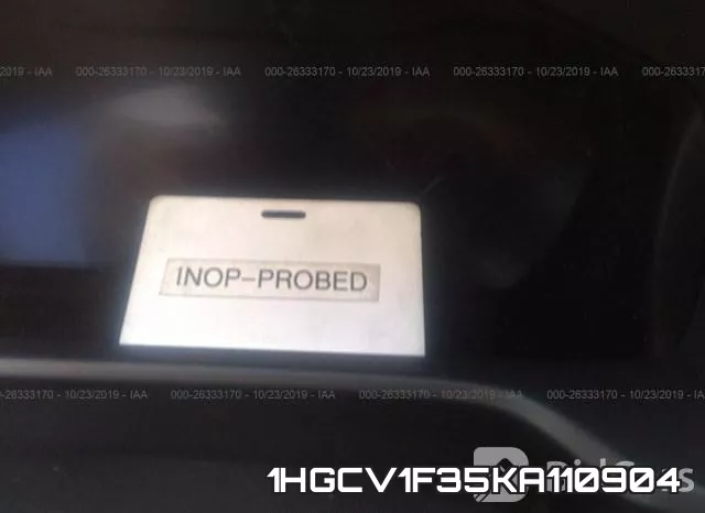 1HGCV1F35KA110904 фото 8