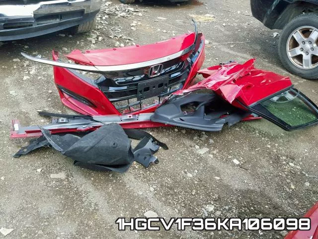 1HGCV1F36KA106098 фото 10