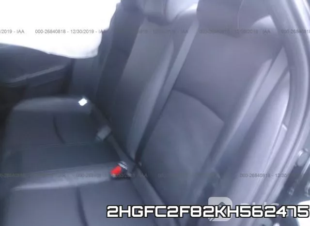 2HGFC2F82KH562475 фото 9