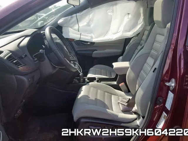 2HKRW2H59KH604220 фото 6