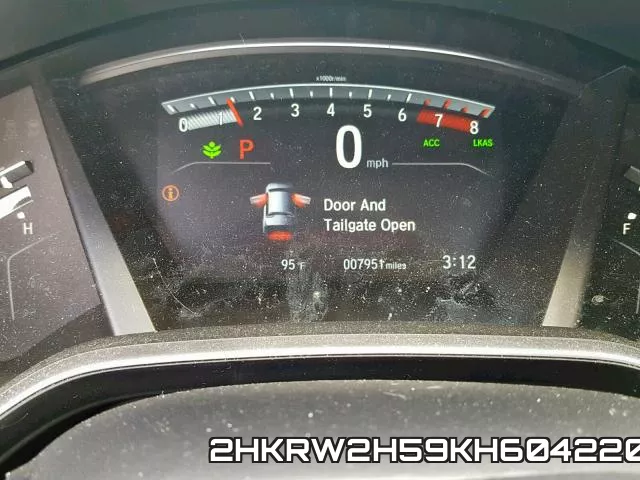 2HKRW2H59KH604220 фото 9