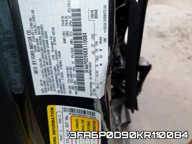 3FA6P0D90KR110084 фото 2