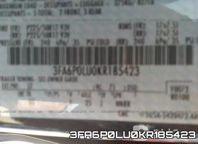 3FA6P0LU0KR185423 фото 10