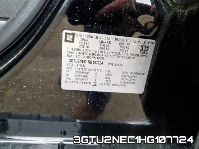 3GTU2NEC1HG107724 фото 2