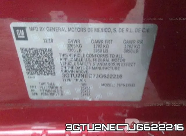 3GTU2NEC7JG622216 фото 10