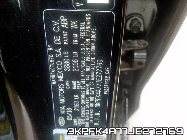3KPFK4A77JE272769 фото 2