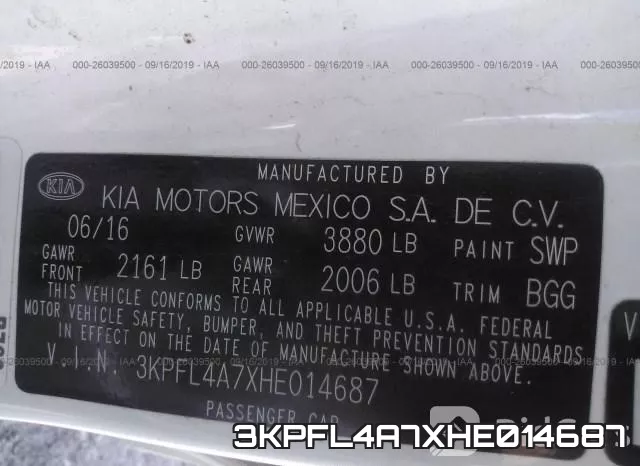 3KPFL4A7XHE014687 фото 10