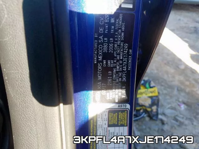 3KPFL4A7XJE174249 фото 2