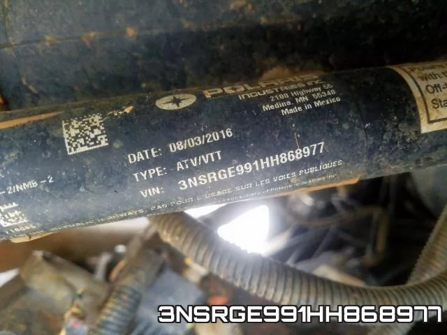3NSRGE991HH868977 фото 2