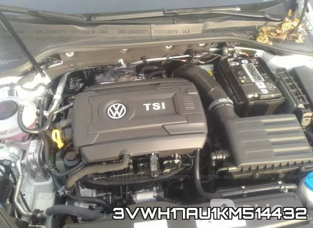 3VWH17AU1KM514432 фото 2