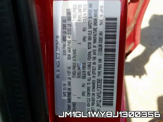 JM1GL1WY8J1300356 фото 2