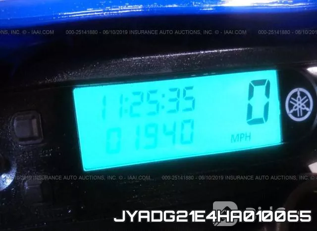 JYADG21E4HA010065 фото 8