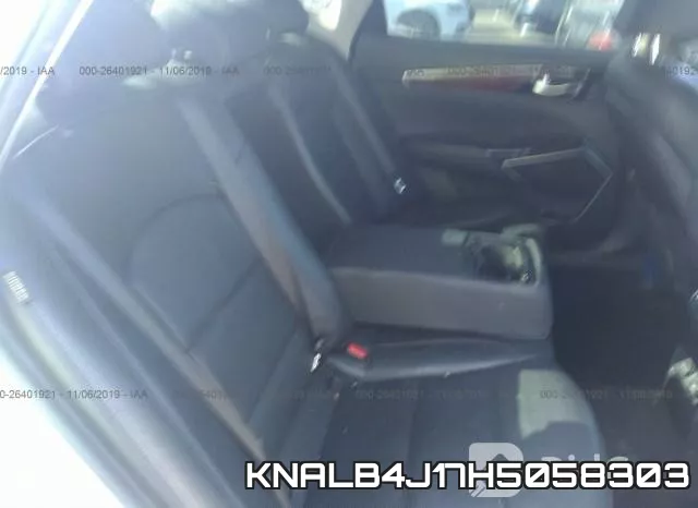 KNALB4J17H5058303 фото 9
