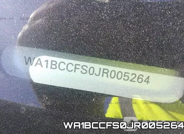WA1BCCFS0JR005264 фото 10