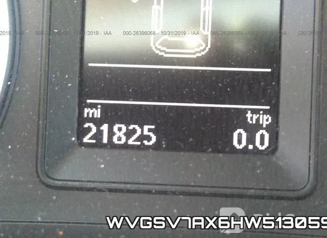 WVGSV7AX6HW513059 фото 8