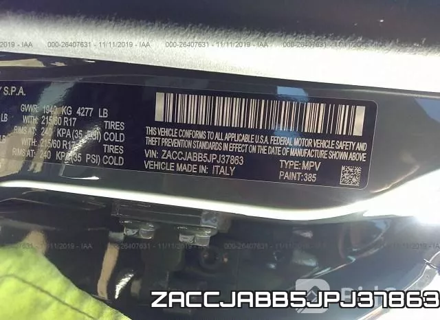 ZACCJABB5JPJ37863 фото 10