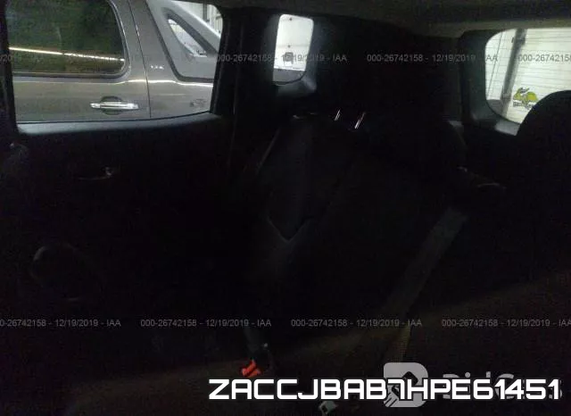 ZACCJBAB7HPE61451 фото 9