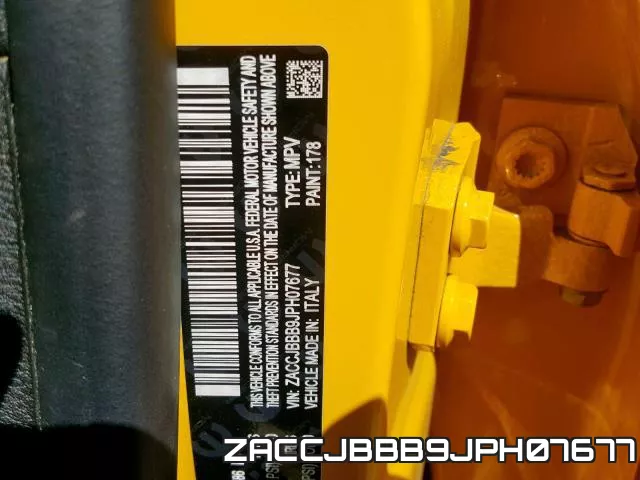 ZACCJBBB9JPH07677 фото 2