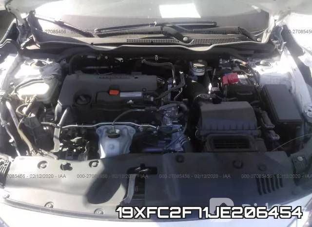19XFC2F71JE206454 фото 2