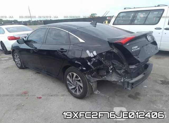 19XFC2F76JE012406 фото 4