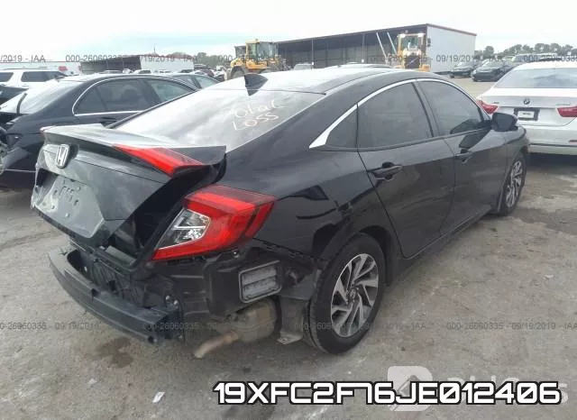 19XFC2F76JE012406 фото 5