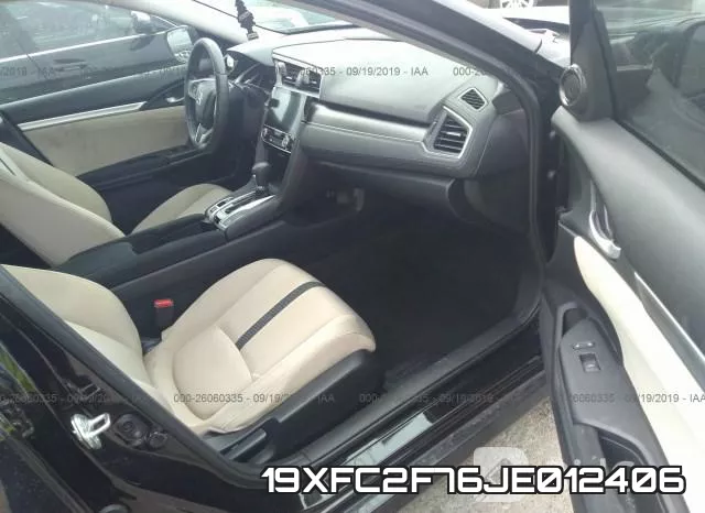 19XFC2F76JE012406 фото 6