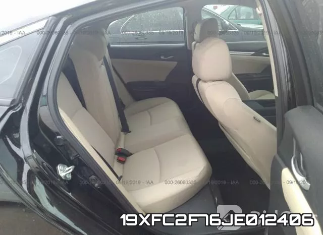 19XFC2F76JE012406 фото 9