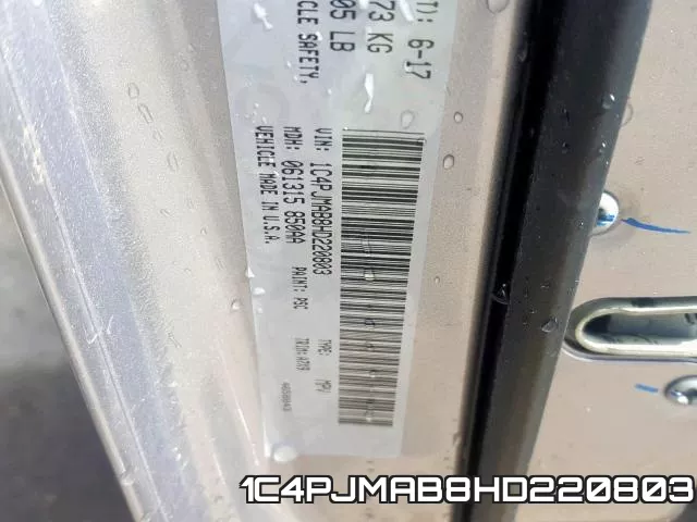 1C4PJMAB8HD220803 фото 2