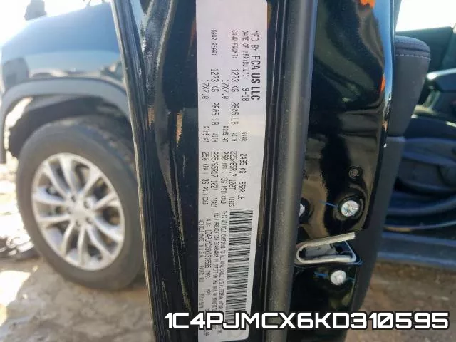 1C4PJMCX6KD310595 фото 2