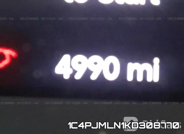 1C4PJMLN1KD308770 фото 8