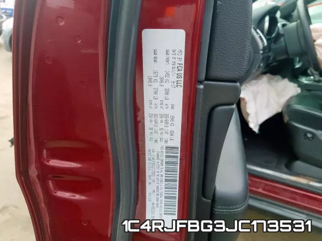 1C4RJFBG3JC173531 фото 2