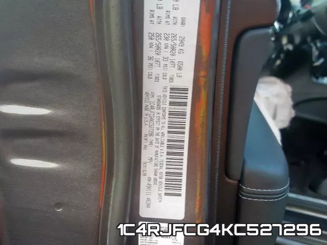 1C4RJFCG4KC527296 фото 2