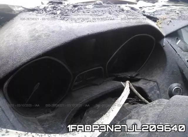 1FADP3N27JL209640 фото 8